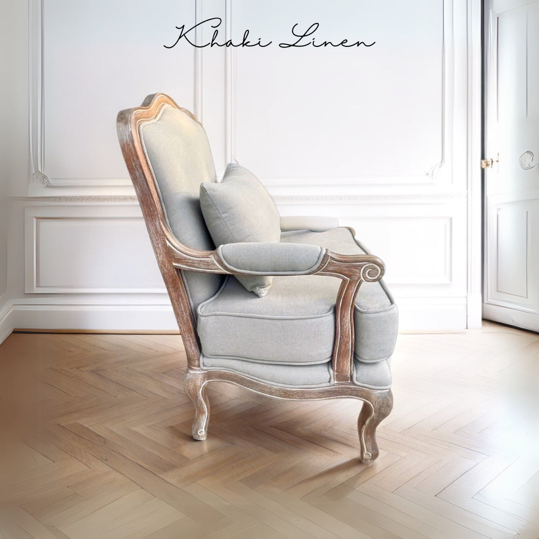 Furniture - The Reims Armchair - NEW FABRIC COLORS