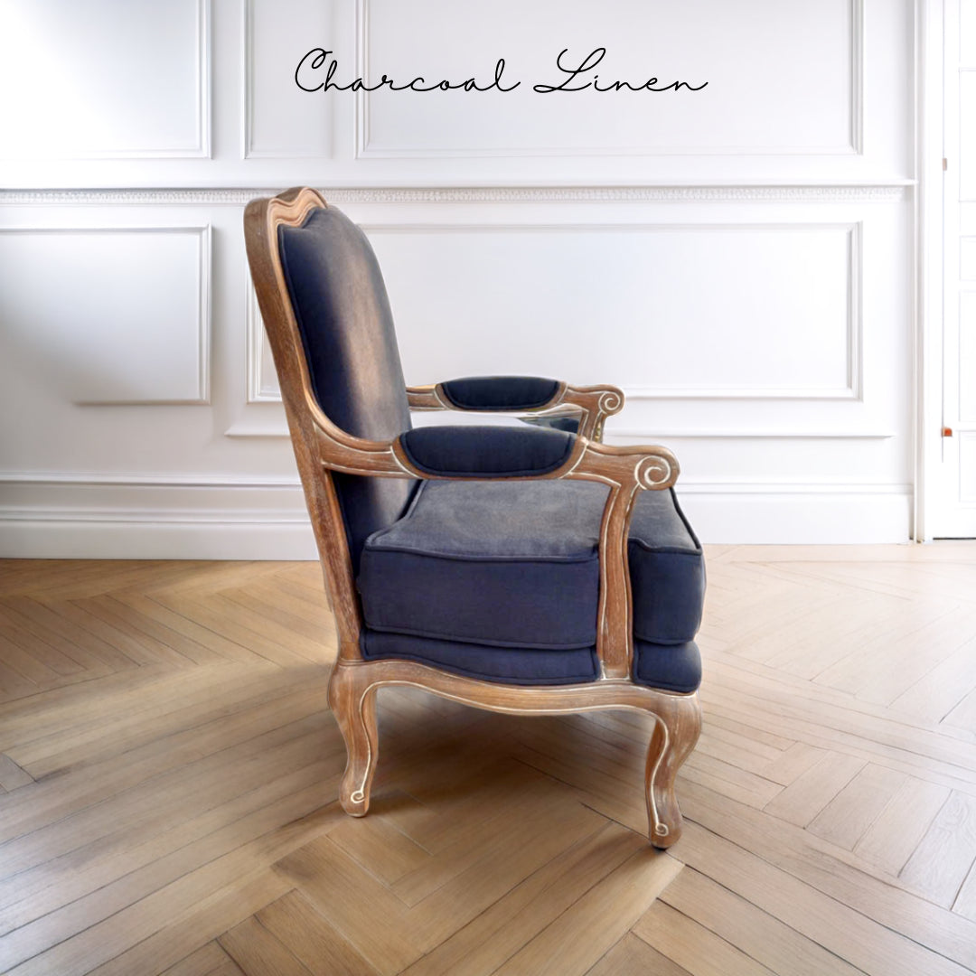 Furniture - The Reims Armchair - NEW FABRIC COLORS