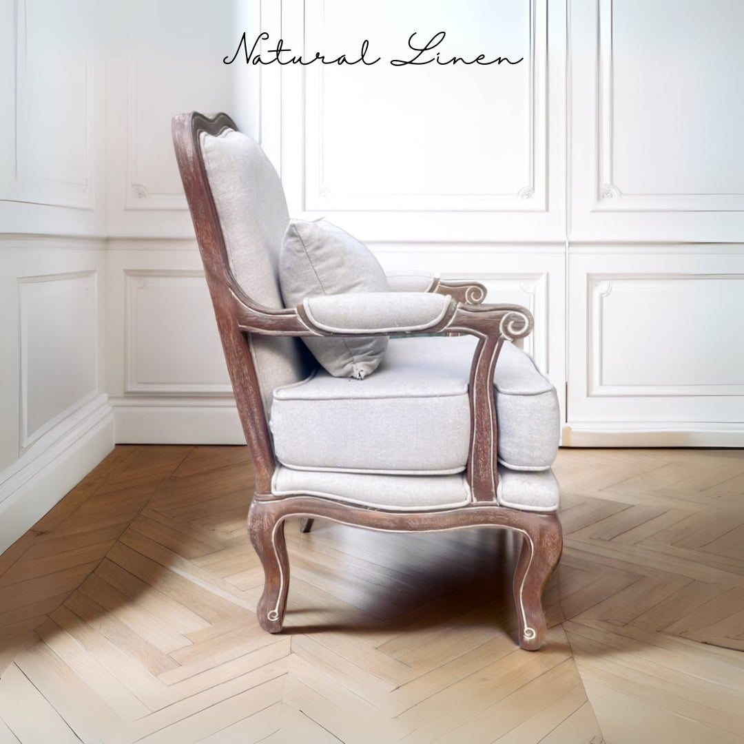 Furniture - The Reims Armchair - NEW FABRIC COLORS