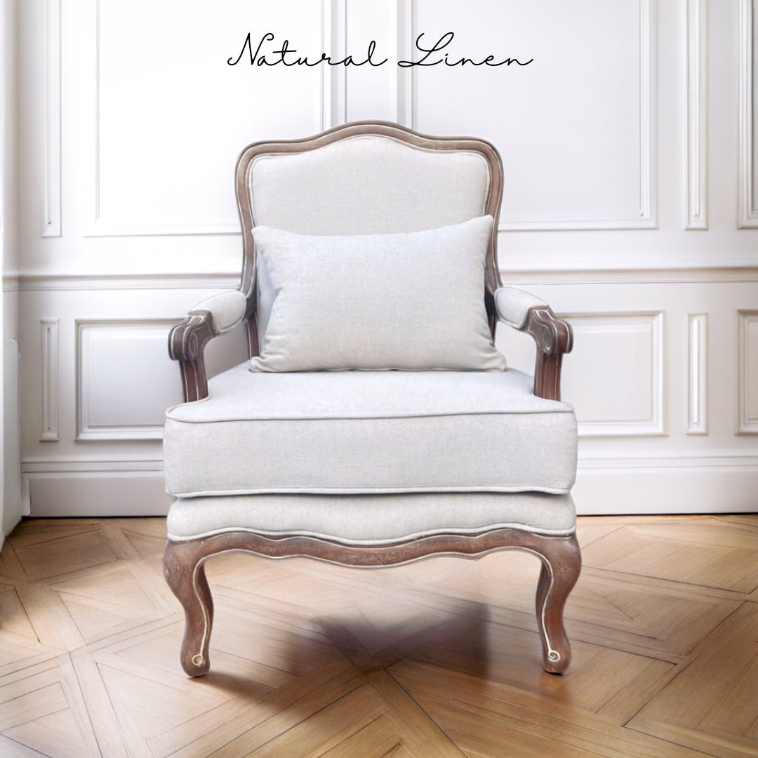 Furniture - The Reims Armchair - NEW FABRIC COLORS